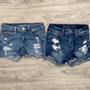 American eagle demin shorts bundle